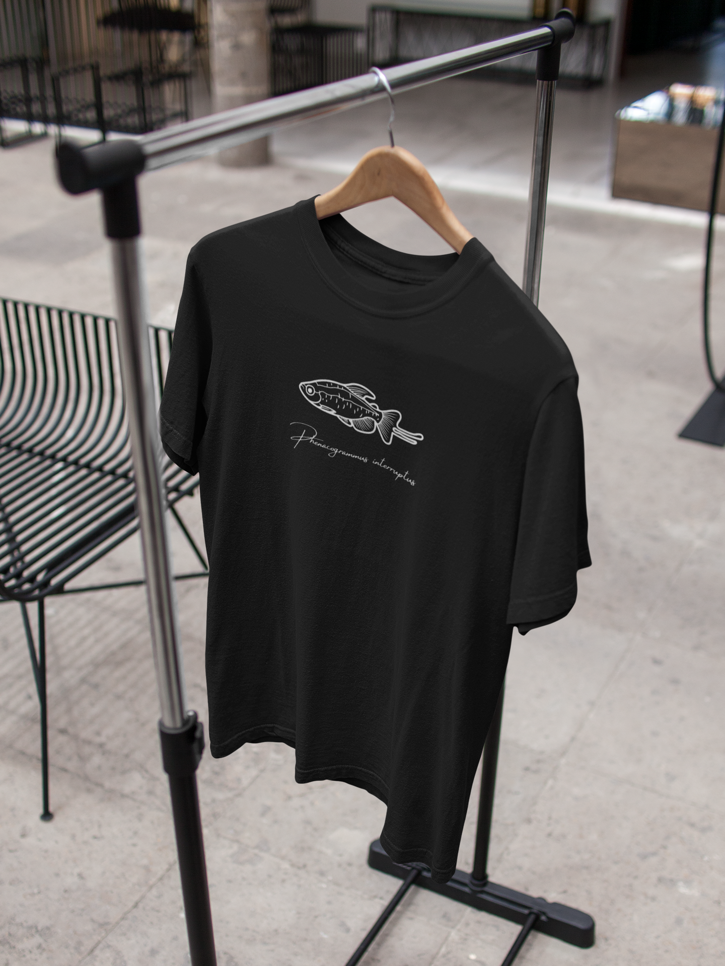 Tshirt Kongosalmler Schwarz