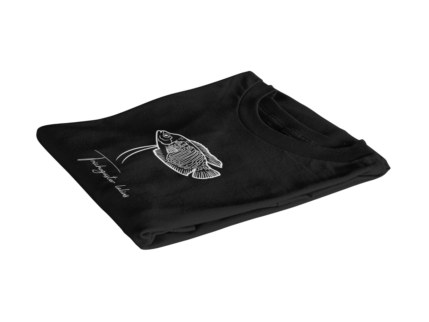 Tshirt Fadenfisch Schwarz