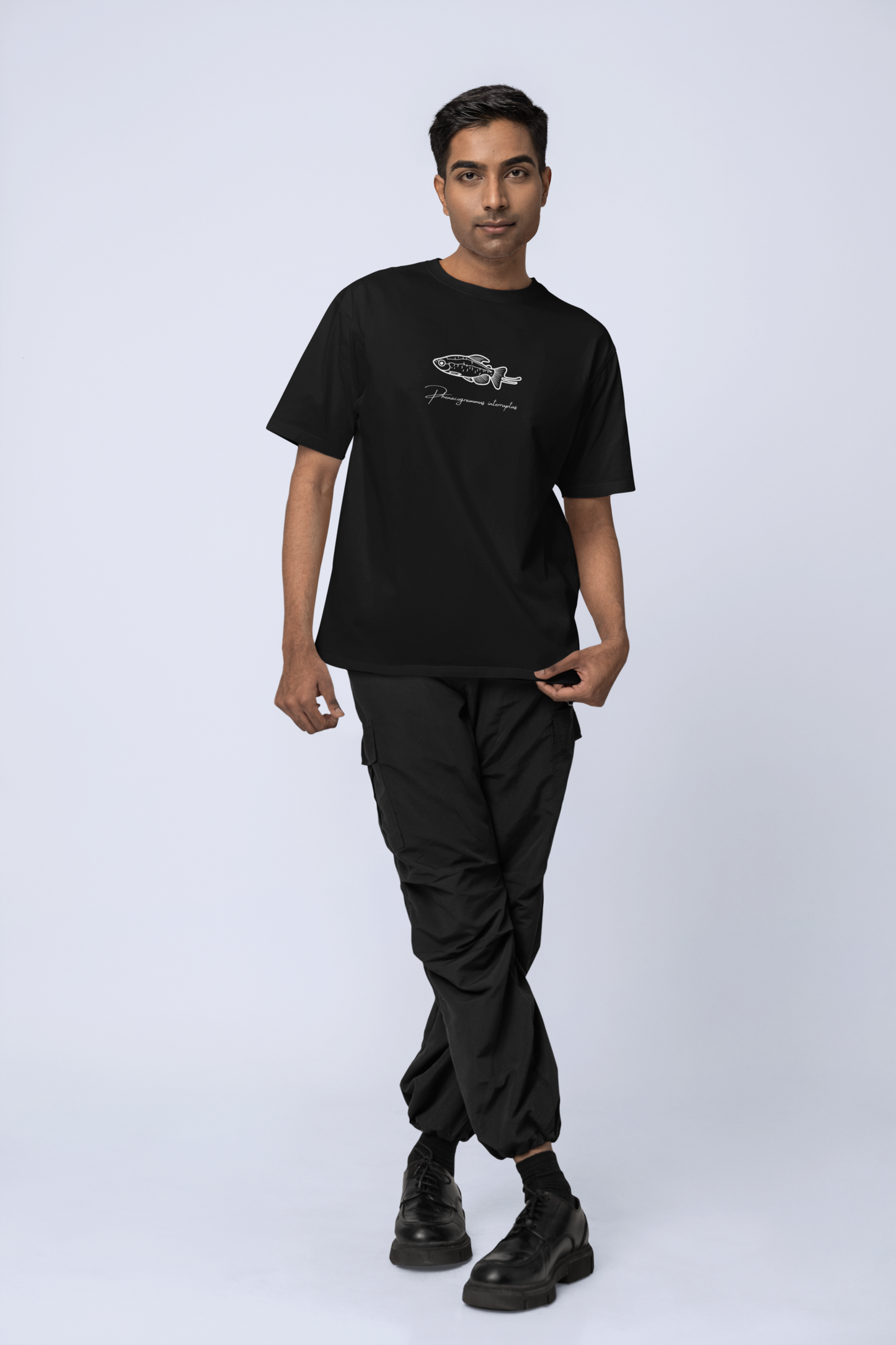 Tshirt Kongosalmler Schwarz