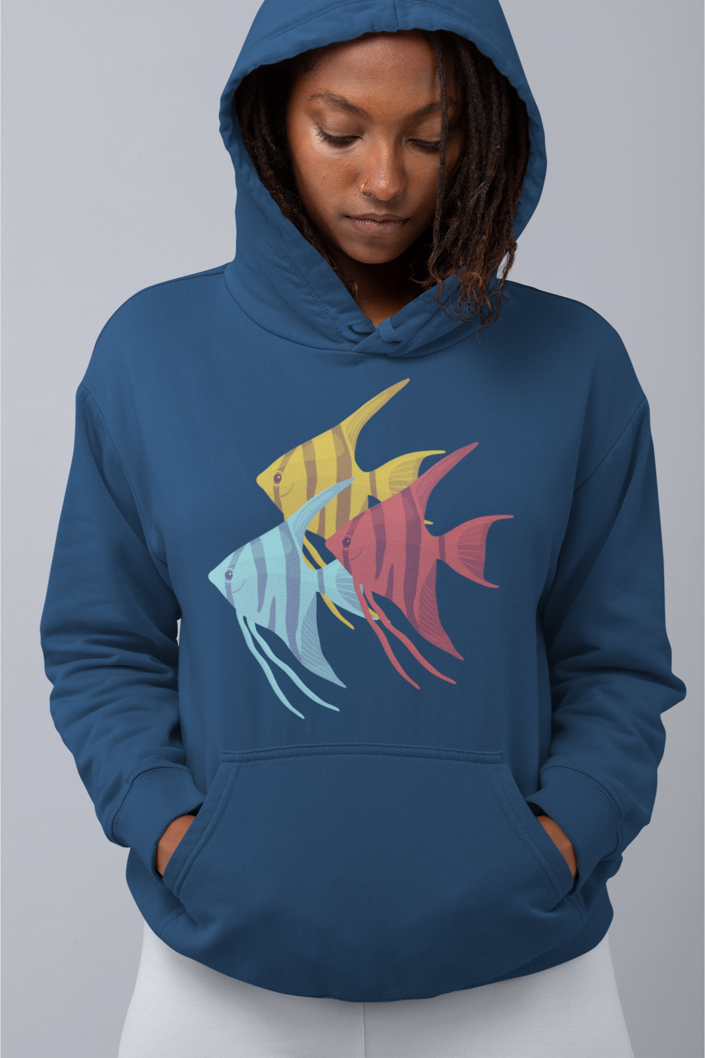 Hoodie Skalar French Navy