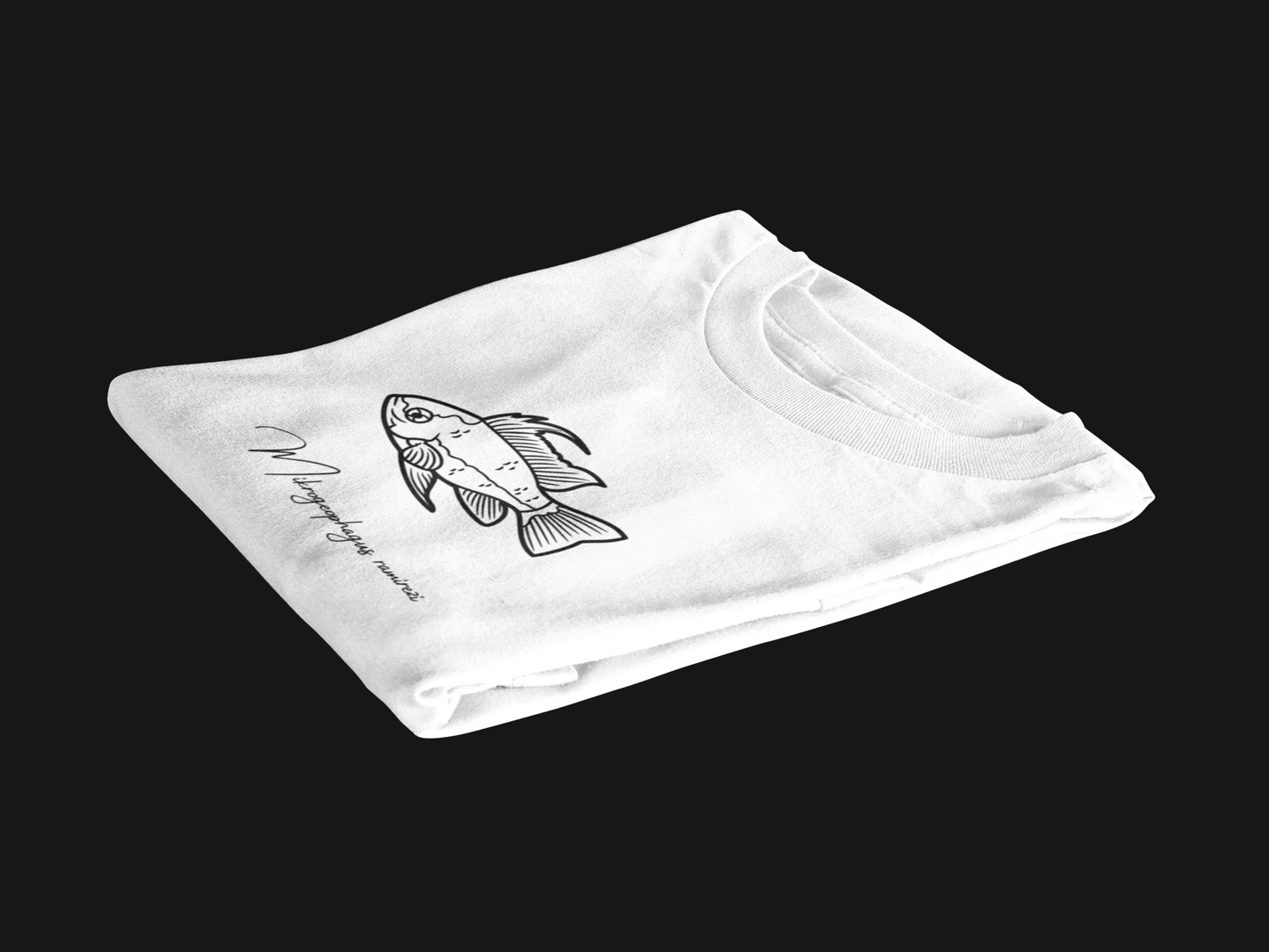 Tshirt Zergbuntbarsch Weiß